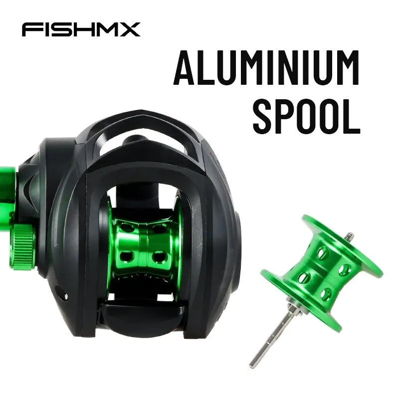 Carretilha Fishmx Fishing Reel Aluminio Drag Max 10kg