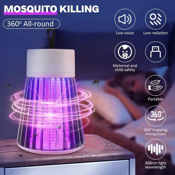 Luminária Elétrica para Mosquitos, Vespas e Pernilongos